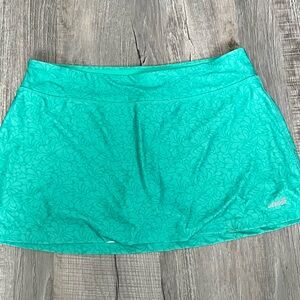Avia Teal Skort shorts running athletic golf tennis skirt